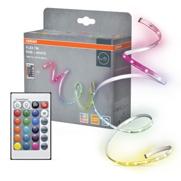 Osram - LED RGBW dimbare strip FLEX 7m LED/18W/230V + afstandsbediening