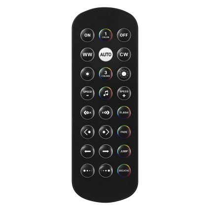 Osram - dimbare LED RGBW tafellamp SMART+ MAGIC LED/7,5W/230V 2700-6500K zwart Wi-Fi + afstandsbediening