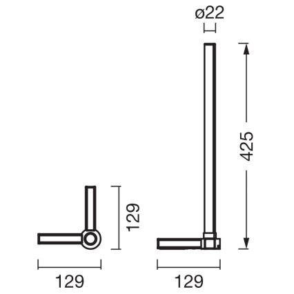 Osram - dimbare LED RGBW tafellamp SMART+ MAGIC LED/7,5W/230V 2700-6500K zwart Wi-Fi + afstandsbediening