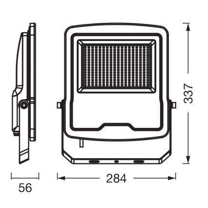 Osram - LED-schijnwerper ENDURA LED/100W/230V IP65