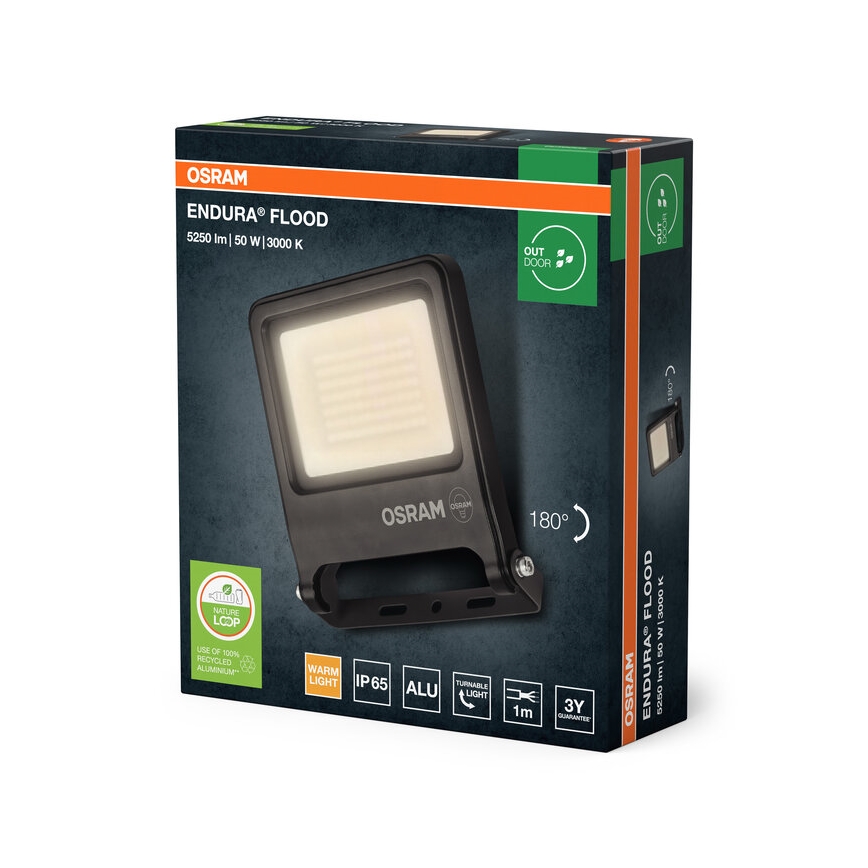 Osram - LED-schijnwerper ENDURA LED/50W/230V 3000K IP65