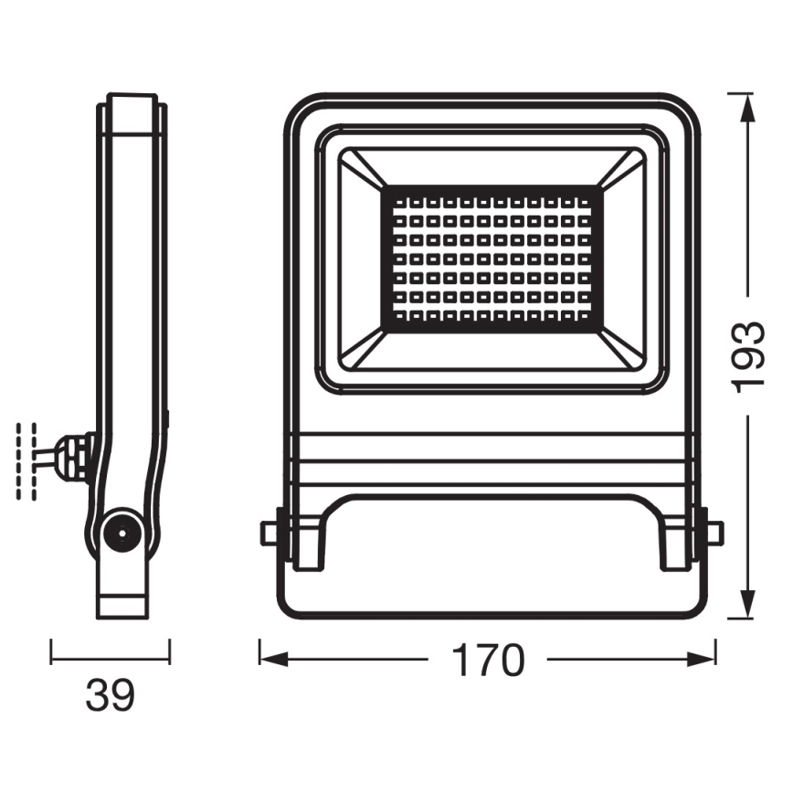 Osram - LED-schijnwerper ENDURA LED/50W/230V 4000K IP65