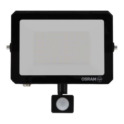 Osram - LED-straler met bewegings- en schemersensor FLOODLIGHT LED/50W/230V 3000K IP65 zwart