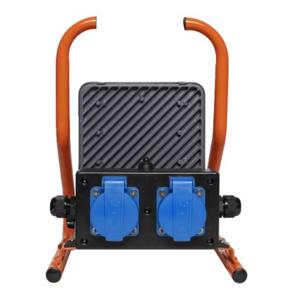 Osram - LED-schijnwerper met statief R-STAND LED/30W/230V 4000K P44 oranje