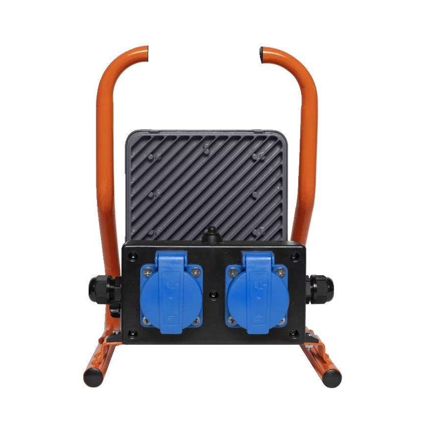 Osram - LED-schijnwerper met statief R-STAND LED/30W/230V 4000K P44 oranje