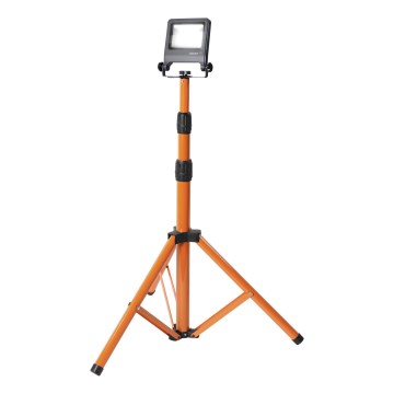 Osram - LED-schijnwerper met statief TRIPOD LED/20W/230V 4000K IP65 oranje