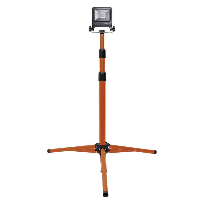 Osram - LED-schijnwerper met statief TRIPOD LED/20W/230V 4000K IP65 oranje
