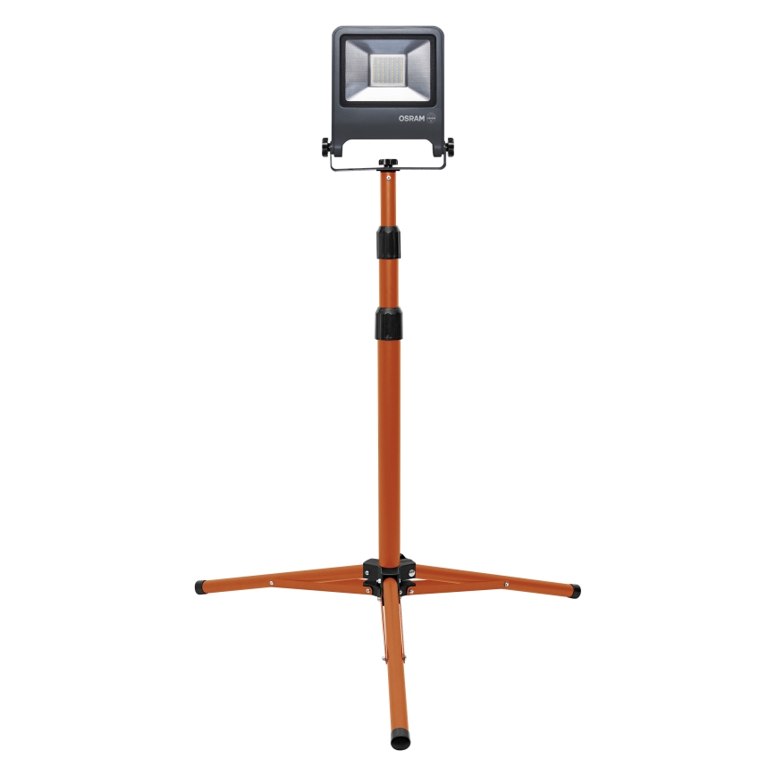 Osram - LED-schijnwerper met statief TRIPOD LED/50W/230V 4000K IP65 oranje