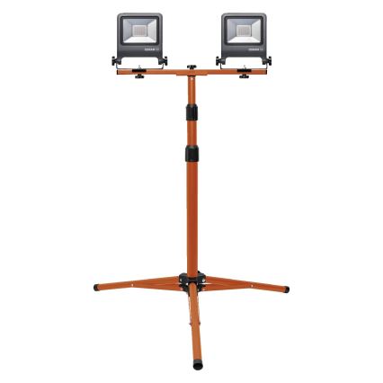 Osram - LED-schijnwerper met TRIPOD-statief 2xLED/30W/230V IP65