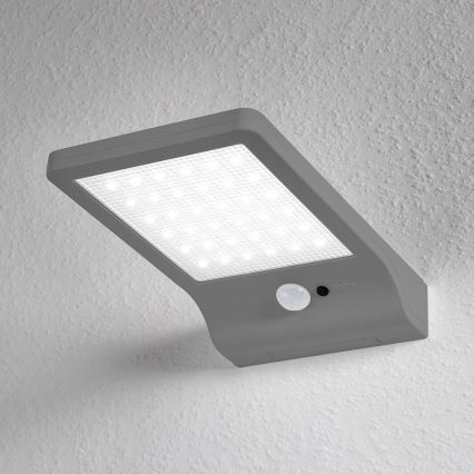 Osram - LED Solar wandlamp met sensor DOORLED 1xLED/3W IP44