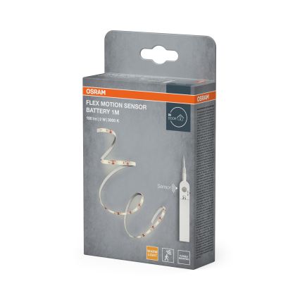 Osram - LED strip met bewegingssensor FLEX 1m LED/2W/4xAA