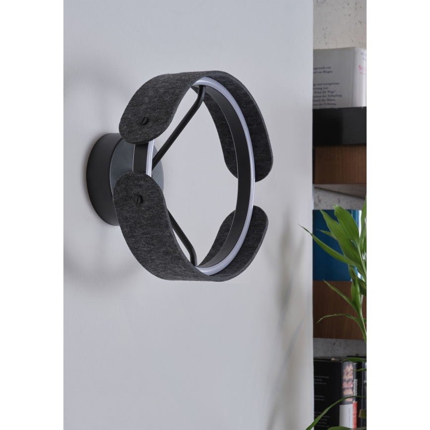 Osram - LED-wandlamp DECOR CURVE LED/20W/230V grijs