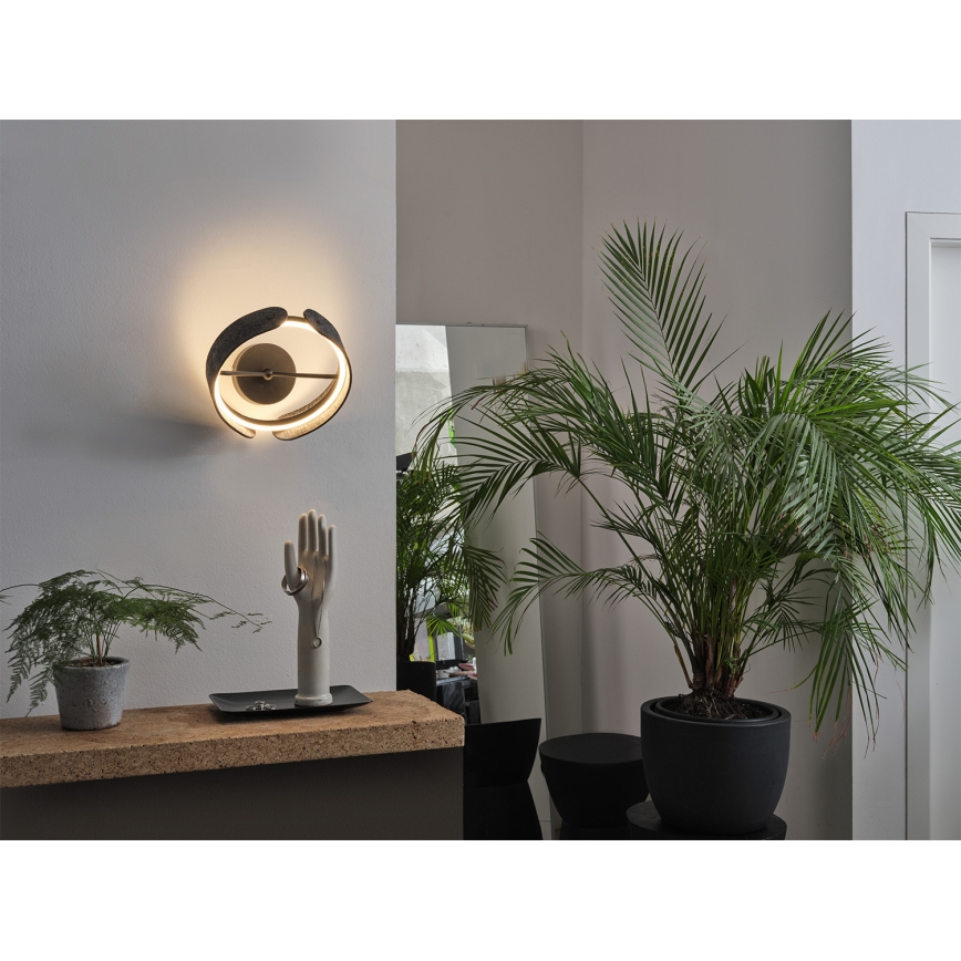 Osram - LED-wandlamp DECOR CURVE LED/20W/230V grijs