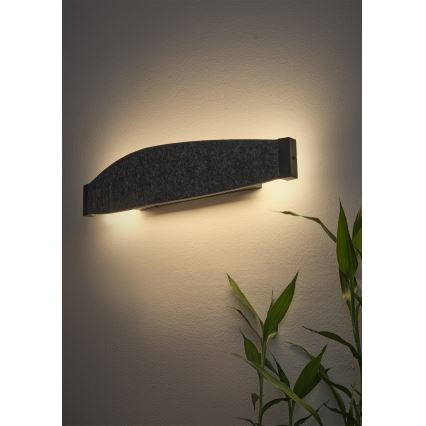 Osram - LED-wandlamp DECOR FLAT LED/13W/230V grijs