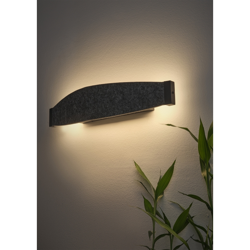 Osram - LED-wandlamp DECOR FLAT LED/13W/230V grijs