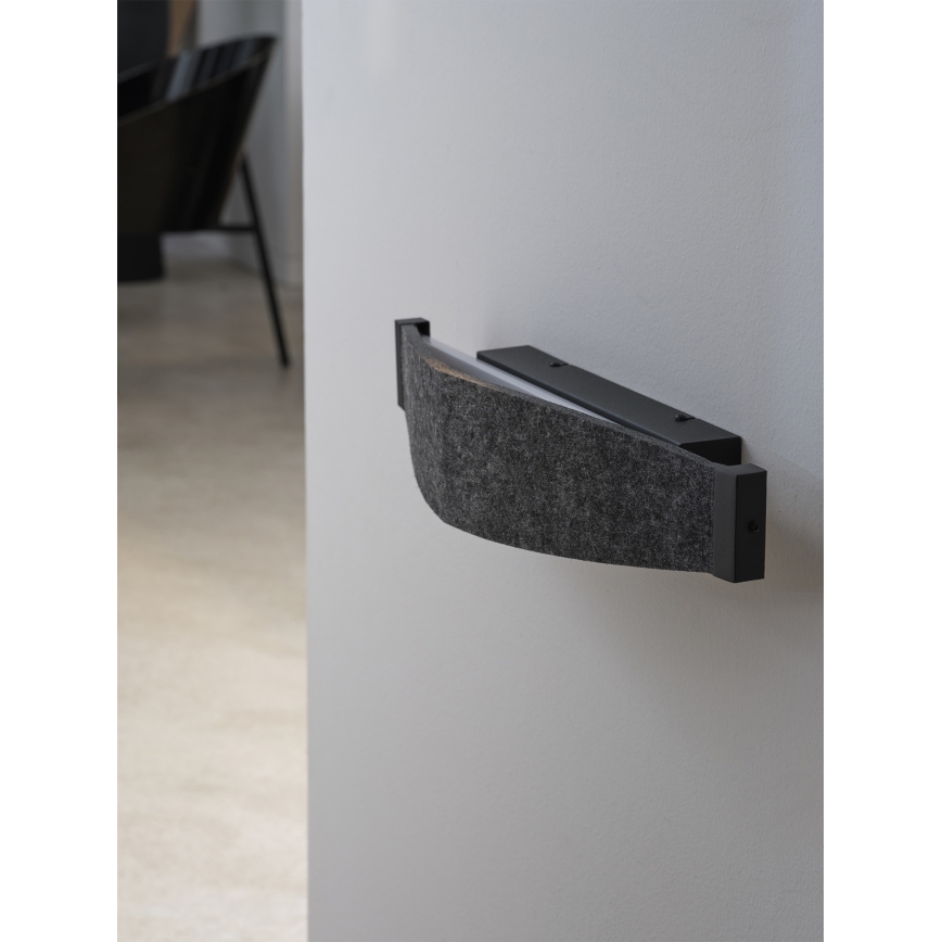 Osram - LED-wandlamp DECOR FLAT LED/13W/230V grijs