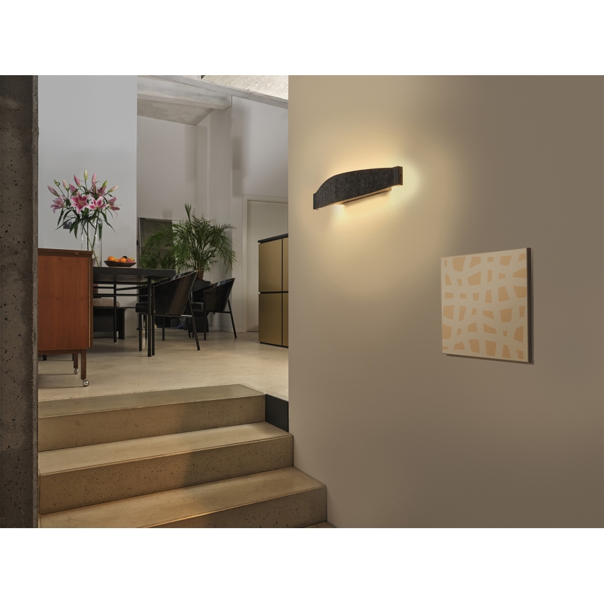 Osram - LED-wandlamp DECOR FLAT LED/13W/230V grijs