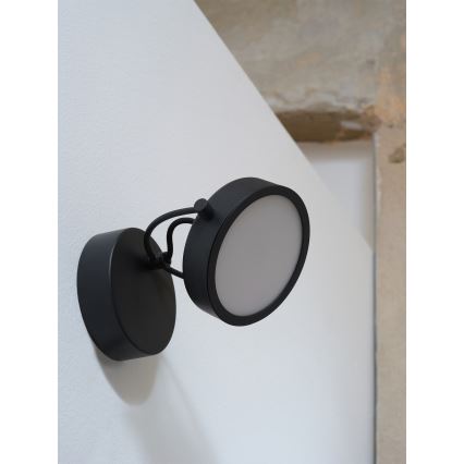 Osram - LED-wandlamp DECOR PUCK LED/11W/230V zwart