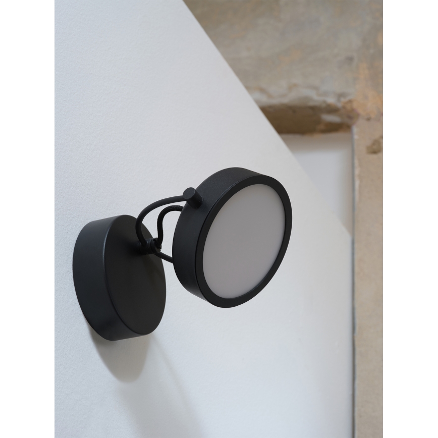 Osram - LED-wandlamp DECOR PUCK LED/11W/230V zwart