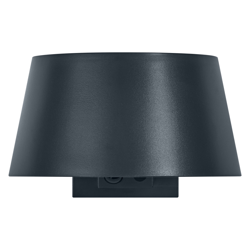 Osram - LED zonnewandlamp met sensor ENDURA STYLE LED/10,1W/4,2V 2000 mAh IP54 antraciet