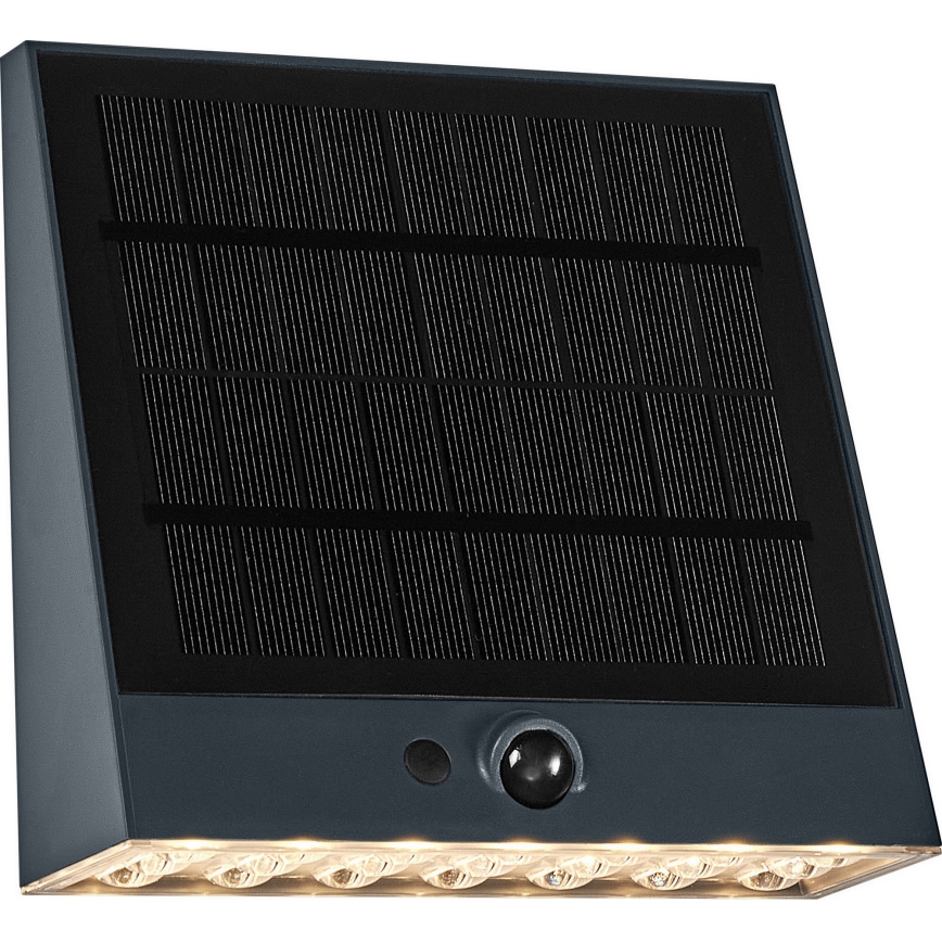 Osram - LED-zonne-wandlamp met sensor ENDURA STYLE LED/10,2W/4,2V 2000 mAh IP54 antraciet