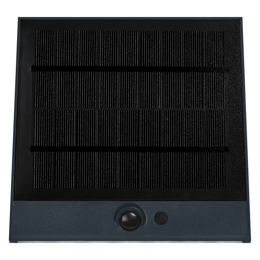 Osram - LED-zonne-wandlamp met sensor ENDURA STYLE LED/10,2W/4,2V 2000 mAh IP54 antraciet