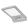 Osram - LED zonne-wandlamp met sensor DOORLED LED/3W/3,3V 2000 mAh IP44 zilver