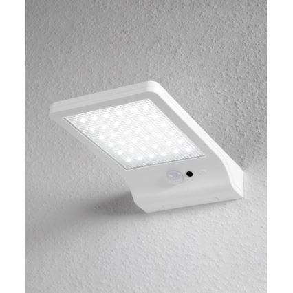 Osram - LED zonne-muurlamp met sensor DOORLED LED/3W/3,3V 2000 mAh IP44 wit