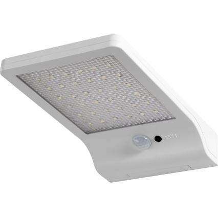 Osram - LED zonne-muurlamp met sensor DOORLED LED/3W/3,3V 2000 mAh IP44 wit