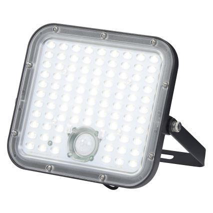 Osram - Dimbare LED-zonneschijnwerper met sensor ENDURA LED/30W/6,4V 4000K IP65 zwart + afstandsbediening