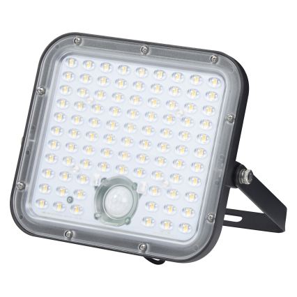Osram - Dimbare LED-zonneschijnwerper met sensor ENDURA LED/30W/6,4V 4000K IP65 zwart + afstandsbediening