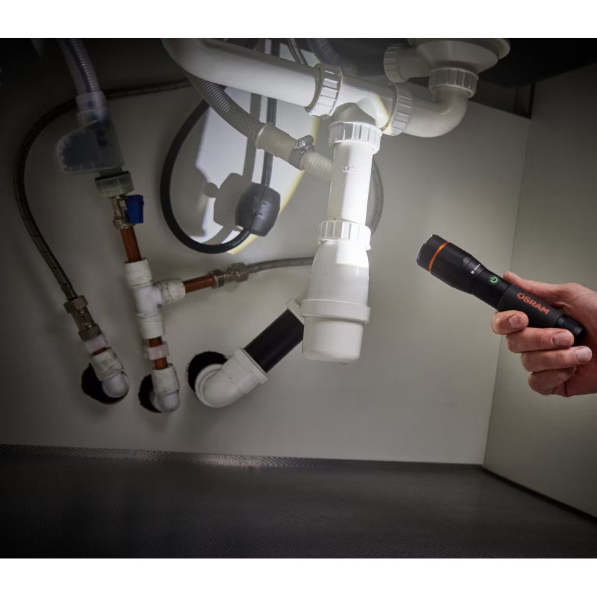 Osram - Dimbare oplaadbare LED-zaklamp LEDINSPECT PRO TORCH 500 LED/6W/3,7V 2200 mAh IP44