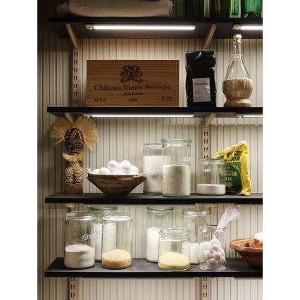 Osram - LED onderbouwlamp met bewegings- en schemersensor LINEAR LED/3,2W/3,7V 500 mAh 3000/4000/6500K 40 cm grijs