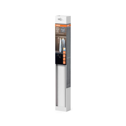 Osram - LED onderbouwlamp met bewegings- en schemersensor LINEAR LED/3,2W/3,7V 500 mAh 3000/4000/6500K 40 cm grijs