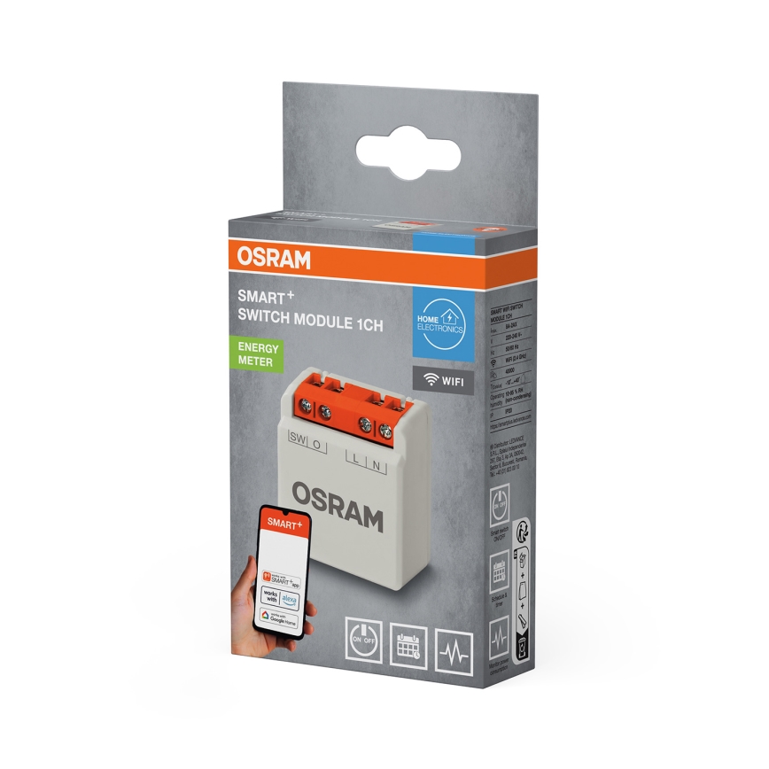 Osram - Module voor 1-knops schakelaar SMART+ 230V Wi-Fi