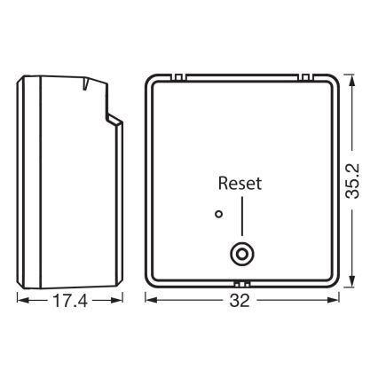 Osram - Module voor 1-knops schakelaar SMART+ 230V Wi-Fi