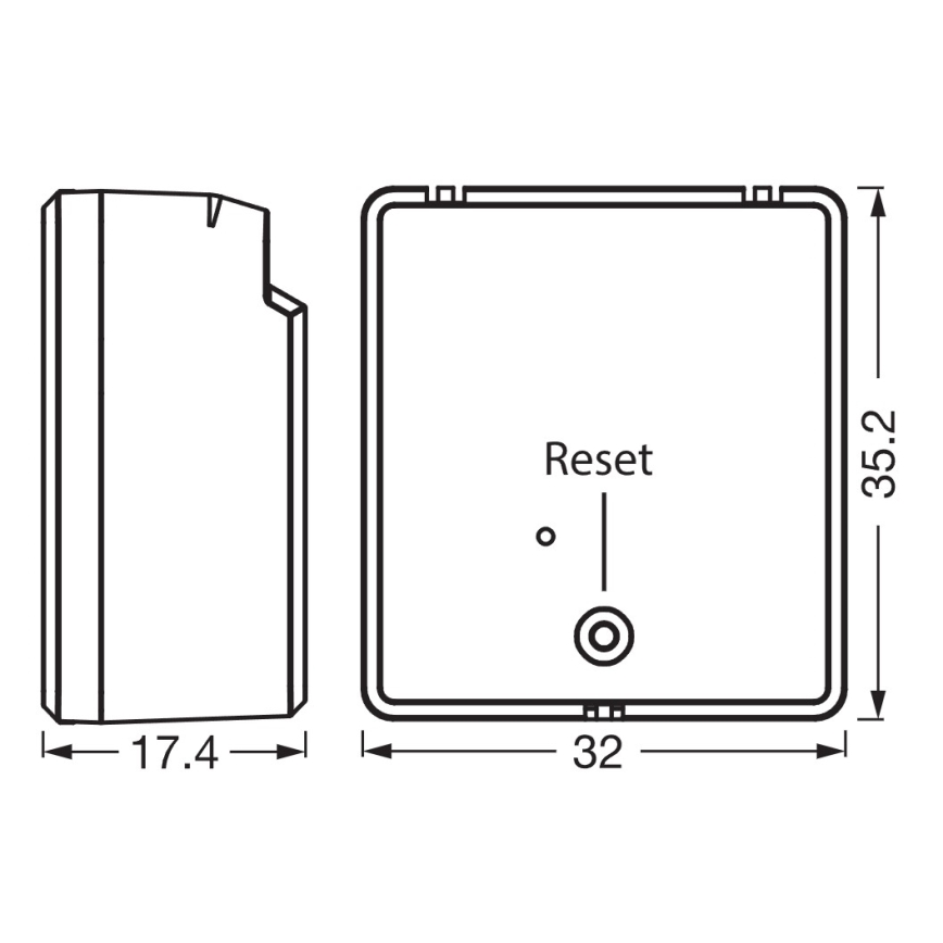 Osram - Module voor 1-knops schakelaar SMART+ 230V Wi-Fi