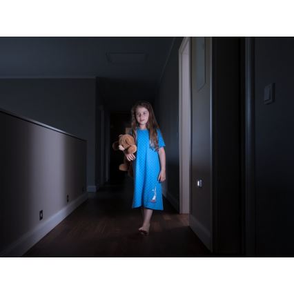 Osram - NIGHTLUX LED oriënteringslamp met sensor LED/0,3W/3xAAA IP54