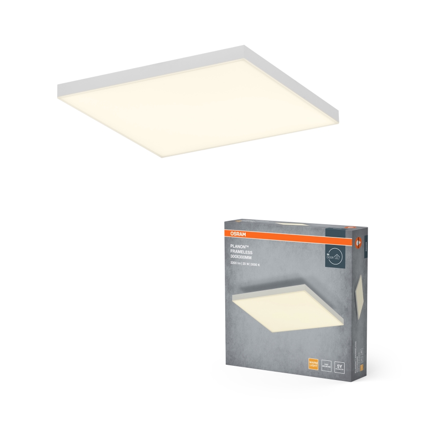 Osram - Opbouw LED-paneel PLANON LED/20W/230V 3000K 30x30 cm wit