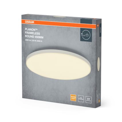 Osram - Opbouw-LED-paneel PLANON LED/28W/230V 3000K Ø 45 cm wit