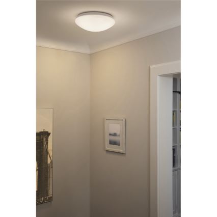 Osram - Plafondlamp CEILING ESSENTIAL 2xE27/25W/230V Ø 35 cm wit