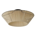 Osram - Plafondlamp DECOR STRIPES 1xE27/10W/230V Ø 40,5 cm beige