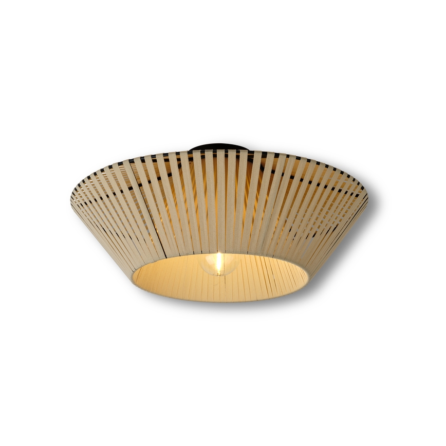 Osram - Plafondlamp DECOR STRIPES 1xE27/10W/230V Ø 40,5 cm beige