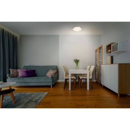Osram - Plafondlamp ORBIS MILAN 2xE27/10W/230V Ø 30,5 cm bruin
