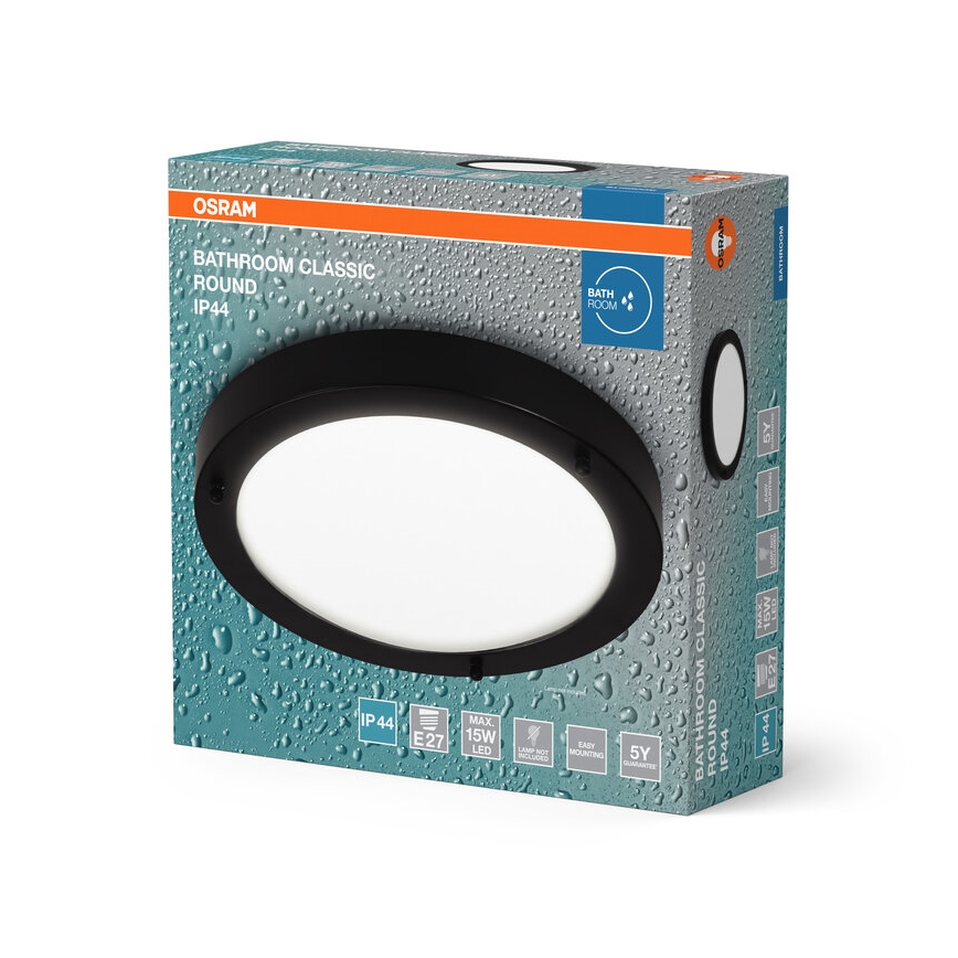 Osram - Plafondlamp voor de badkamer BATHROOM CLASSIC 1xE27/15W/230V Ø 31 cm IP44