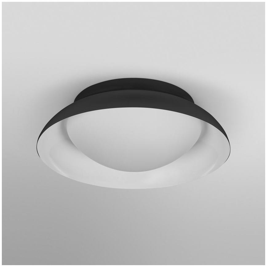 Osram - Plafonnière ORBIS MILAN 2xE27/10W/230V Ø 30,5 cm zwart