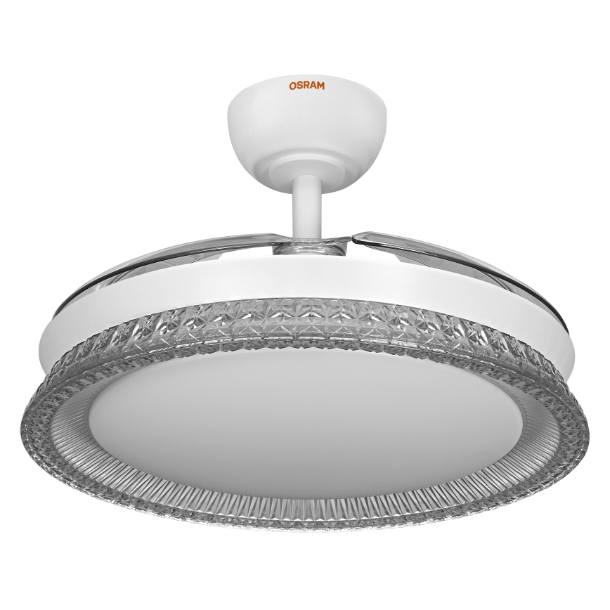 Osram - dimbare RGB-LED plafondlamp met ventilator CIERZO LED/35W/230V 3000-6500K + afstandsbediening