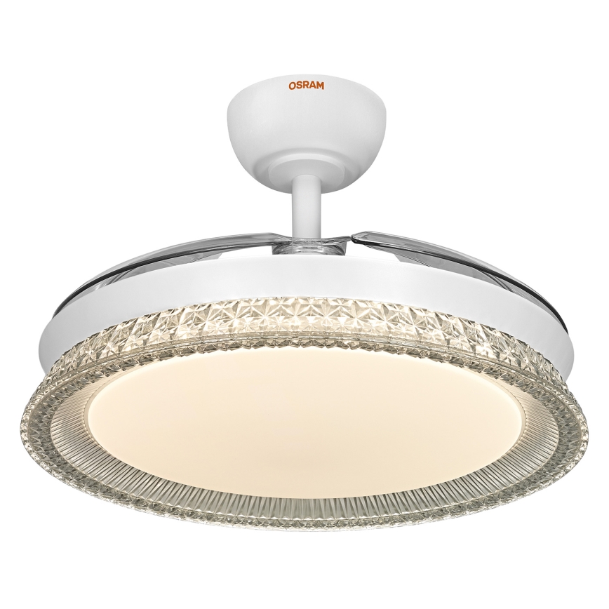 Osram - dimbare RGB-LED plafondlamp met ventilator CIERZO LED/35W/230V 3000-6500K + afstandsbediening