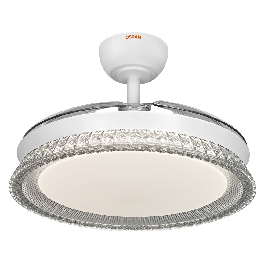 Osram - dimbare RGB-LED plafondlamp met ventilator CIERZO LED/35W/230V 3000-6500K + afstandsbediening
