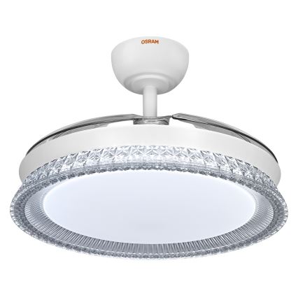 Osram - dimbare RGB-LED plafondlamp met ventilator CIERZO LED/35W/230V 3000-6500K + afstandsbediening
